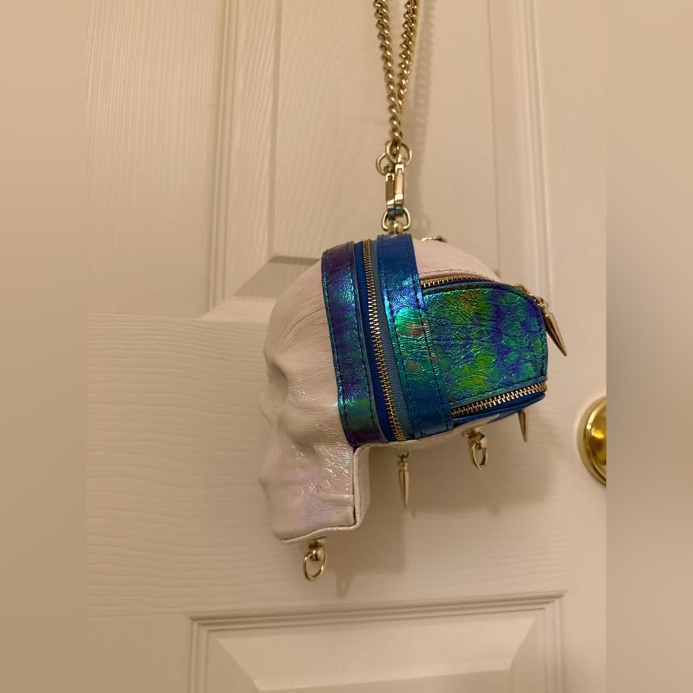 Iridescent Skull Mini Bag - Picture 12 of 12